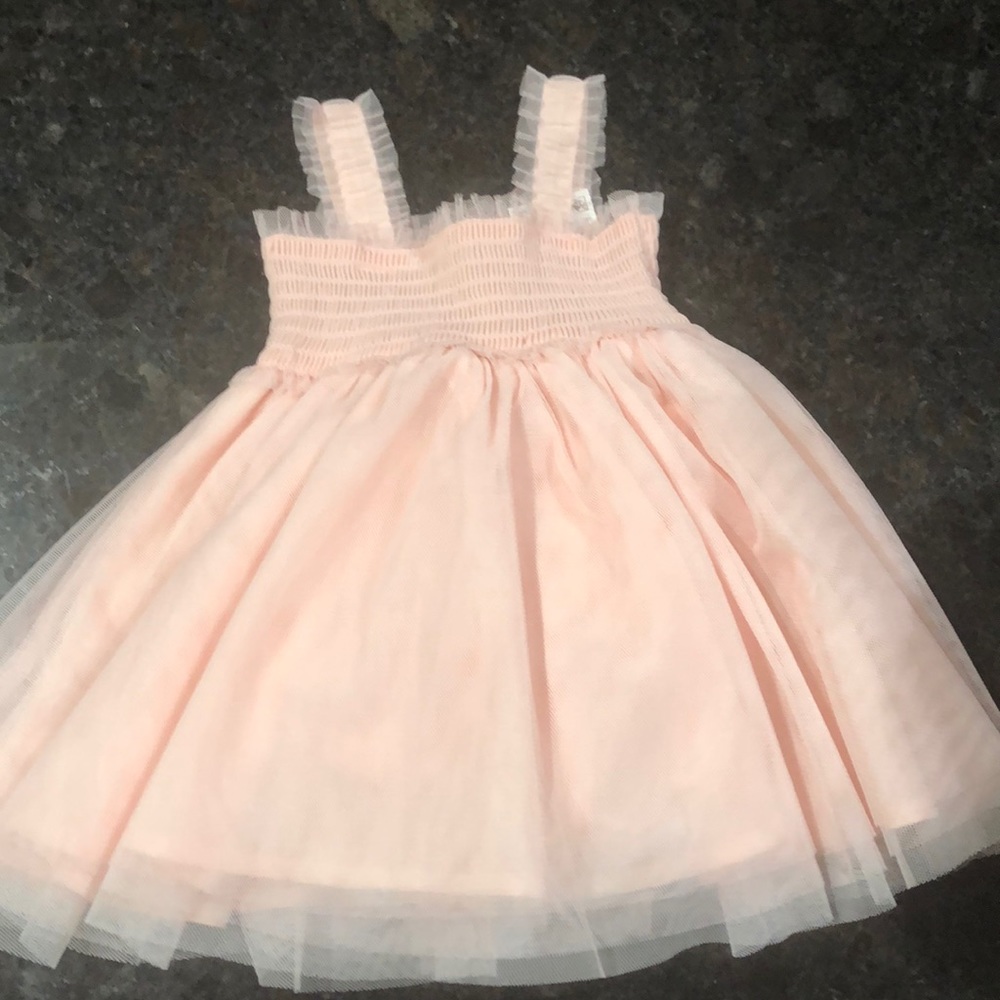 First Impressions pink tulle dress